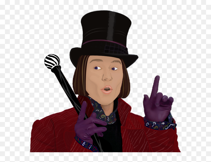 The Willy Wonka Candy Company Charlie And The Chocolate - Willy Wonka Pic Png, Transparent Png - willy wonka png