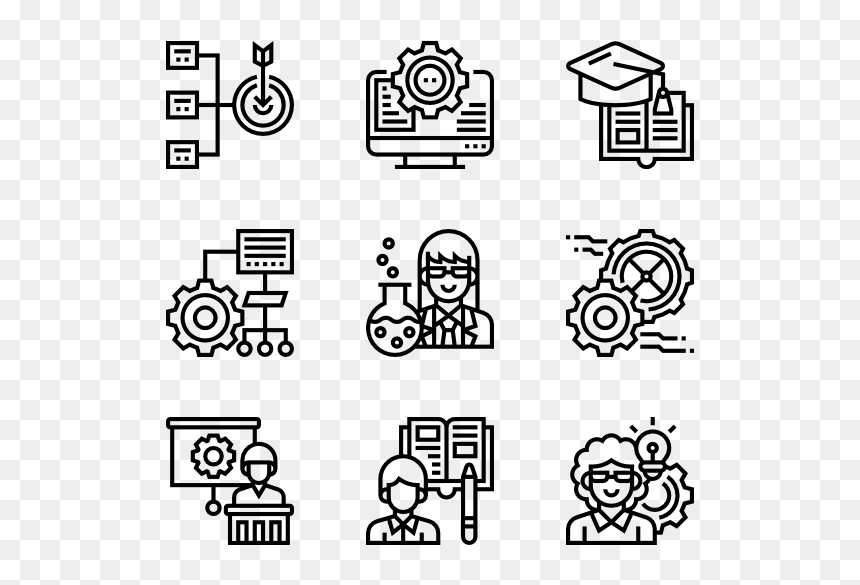 Vector Icons Education, HD Png Download - stem png