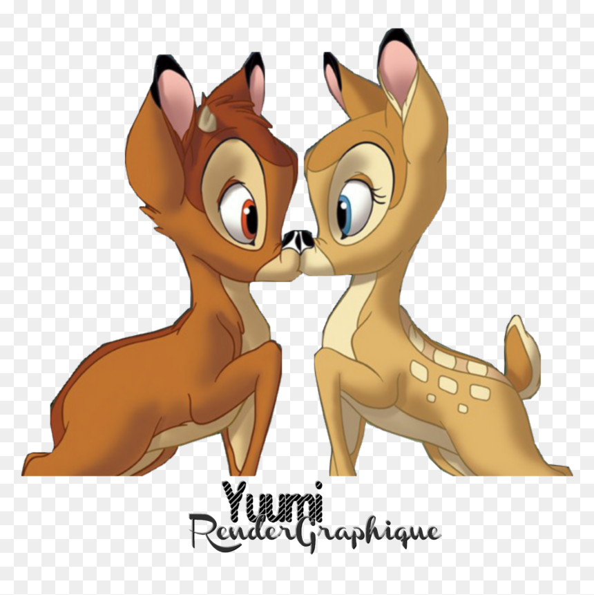 Http - //img15 - Hostingpics - Net/pics/842838bambi2 - Faline Et Bambi Clip Art, HD Png Download - bambi png