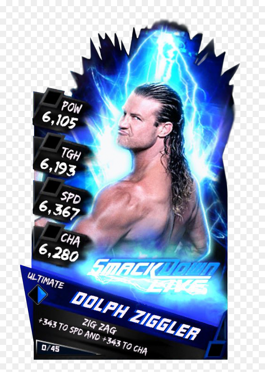 Supercard Dolphziggler R10 Summerslam Mitb Supercard, HD Png Download - summerslam png