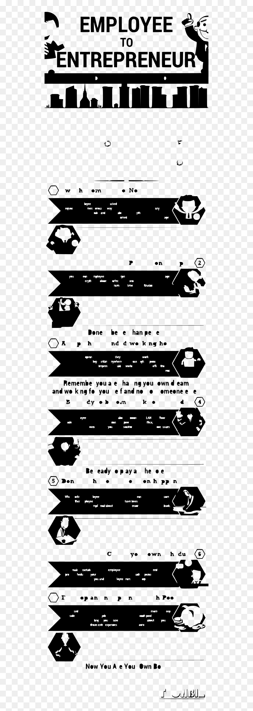 Employee To Entrepreneur Clip Arts - Poster, HD Png Download - entrepreneur png