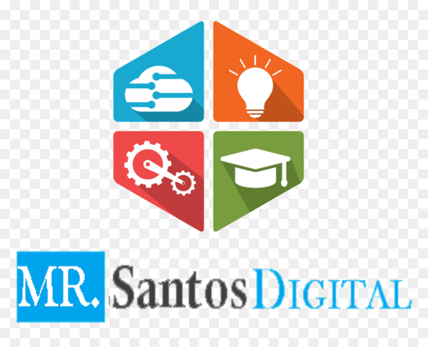 R Santos Digital Logotipo - Educational Technology, HD Png Download - stem png