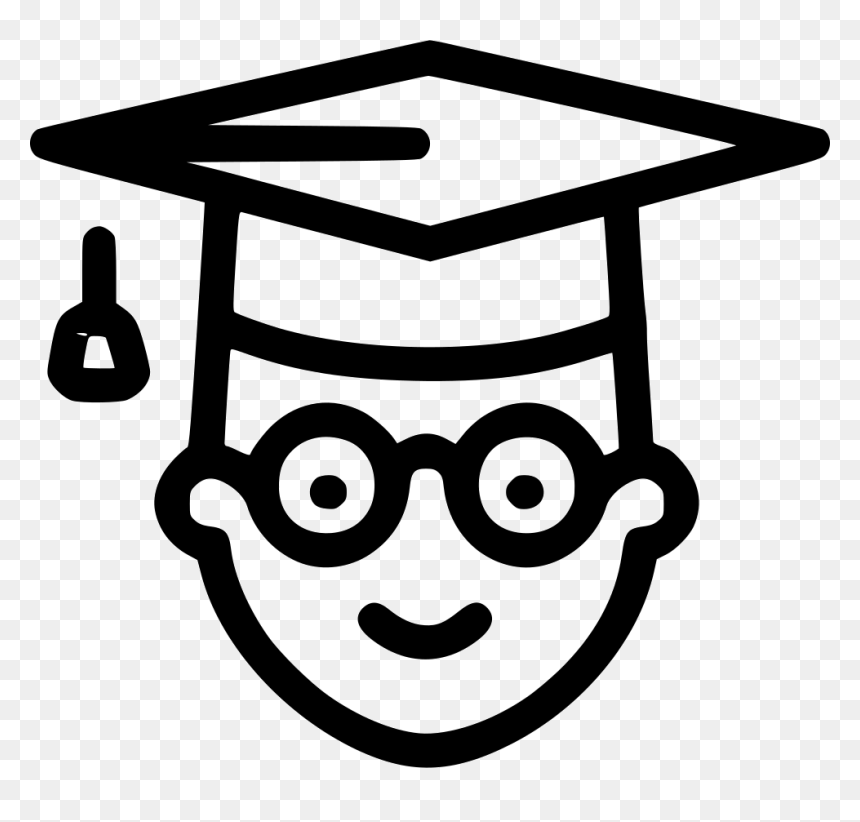 Graduate Clipart University Student - Smile Student Icon Png, Transparent Png - student icon png