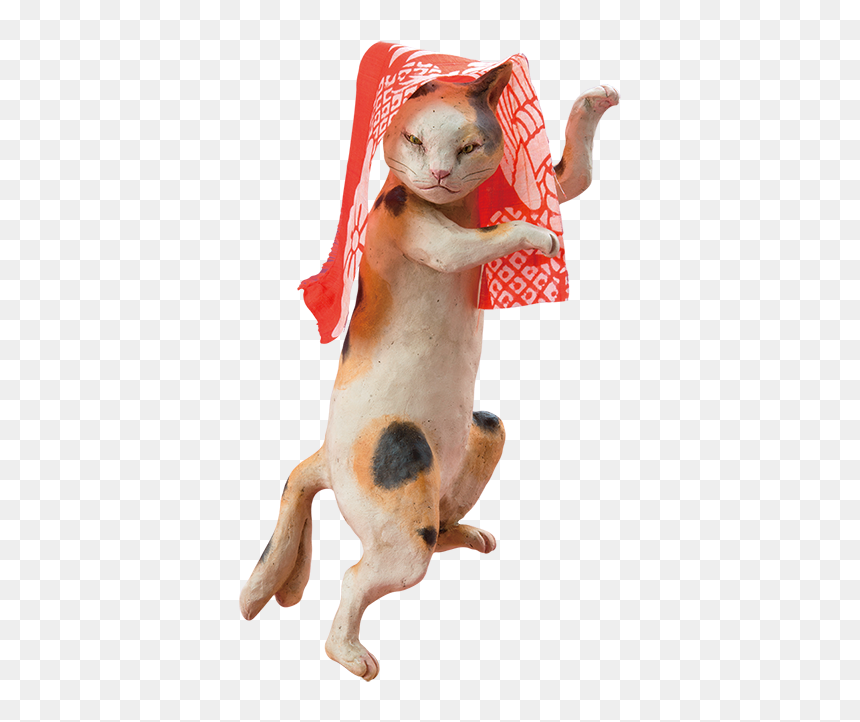 小澤康麿（造形作家） - Cat Jumps, HD Png Download - jumping cat png