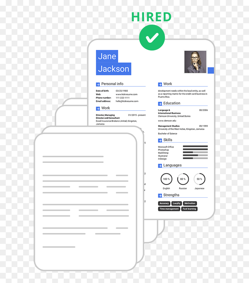 Screenshot, HD Png Download - resume png