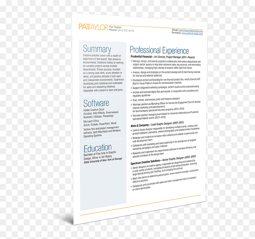 Document, HD Png Download - resume png