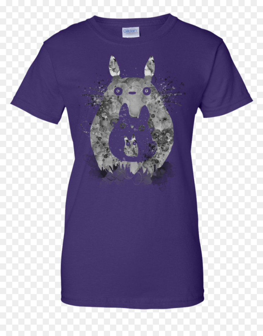 My Neighbour Watercolor And Splatter Totoro T Shirt - Can T Relate Png, Transparent Png - suit and tie png