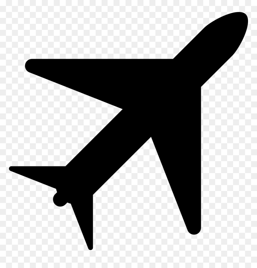 Airplane Icon Vector - Vector Aviones Png, Transparent Png - airplane vector png