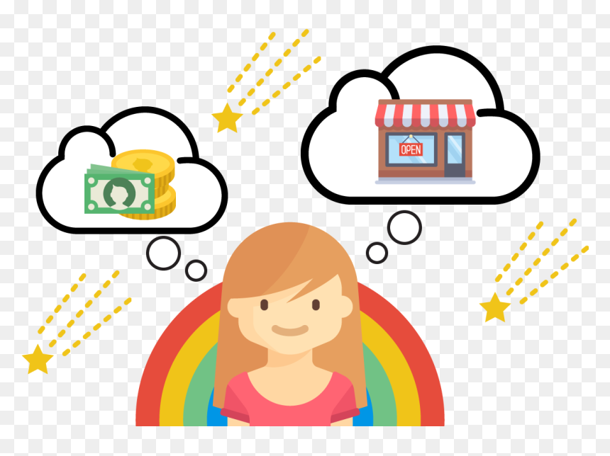 Kidentrepreneurship Com Entrepreneurship Education - Child Thinking Clip Art, HD Png Download - entrepreneur png