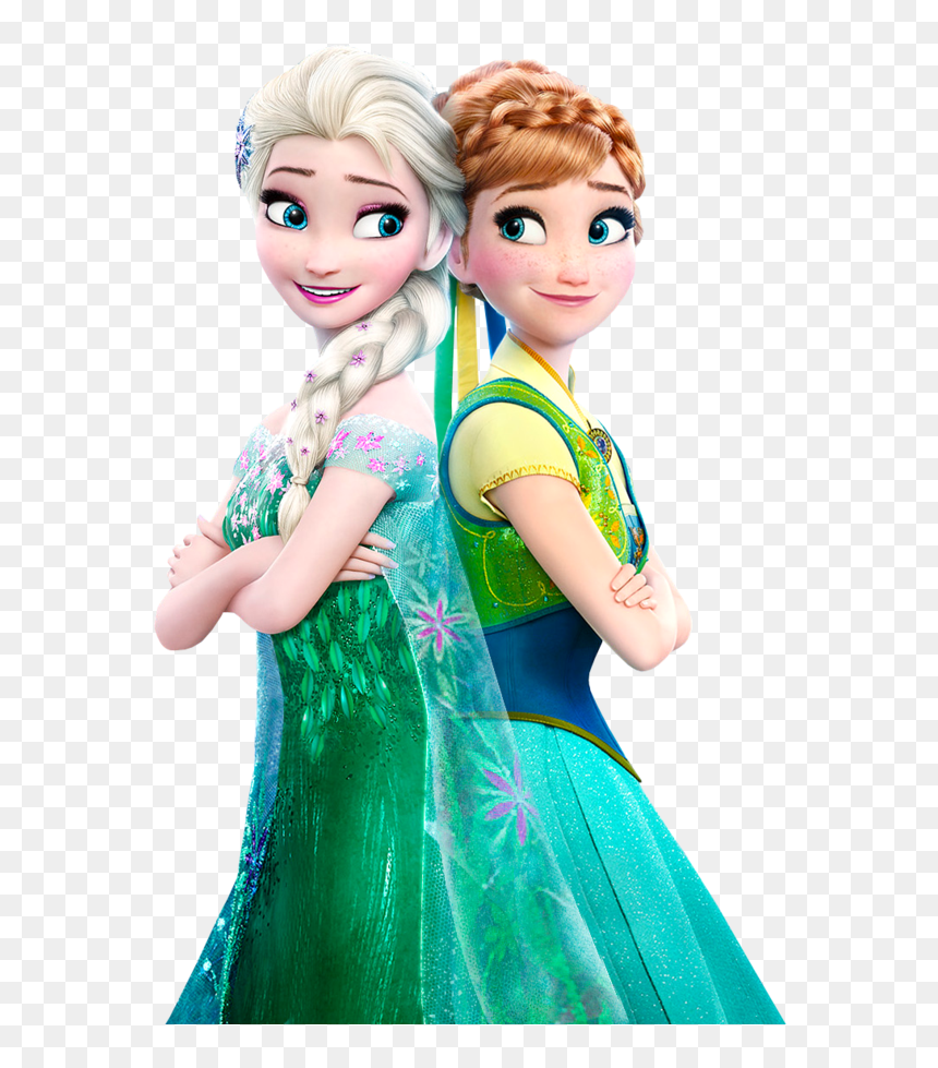 Elsa And Anna Frozen Fever Png, Transparent Png - frozen fever png