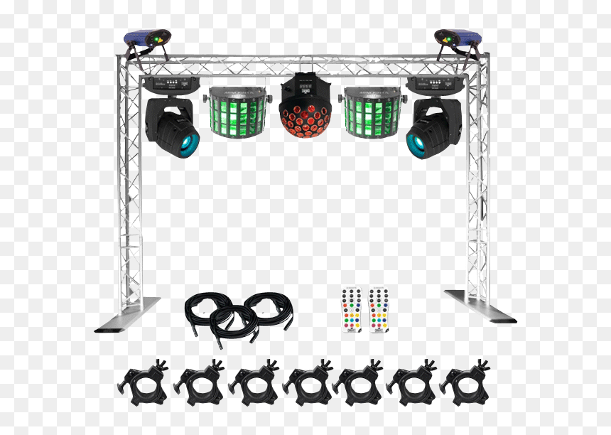 Chauvet Dj Show Maker 350 Professional Lighting & Truss - Dj Lighting Truss, HD Png Download - dj lights png