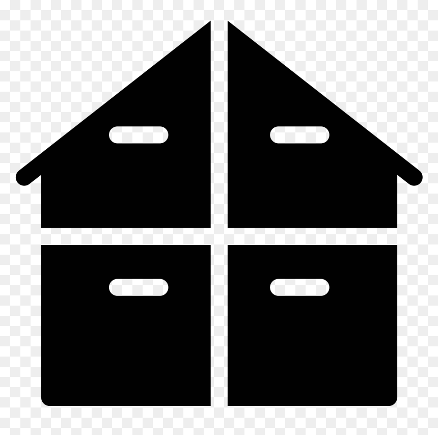 Warehouse Filled Icon, HD Png Download - warehouse icon png
