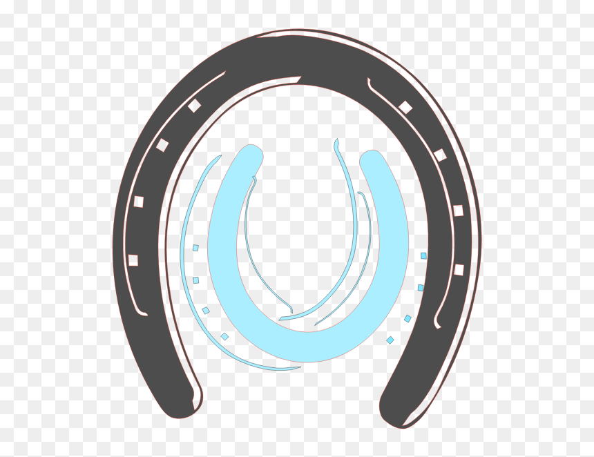 Horseshoe Vector Illustration - Clip Art, HD Png Download - horseshoe vector png