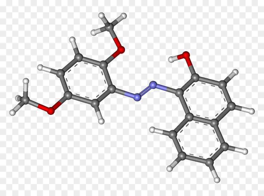 Citrus Red 2 Ball And Stick - Pharmaceutical Drug, HD Png Download - red ball png
