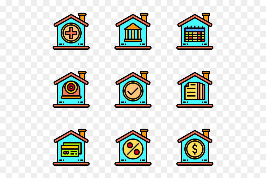 Pay Bill Icon, HD Png Download - home icon vector png