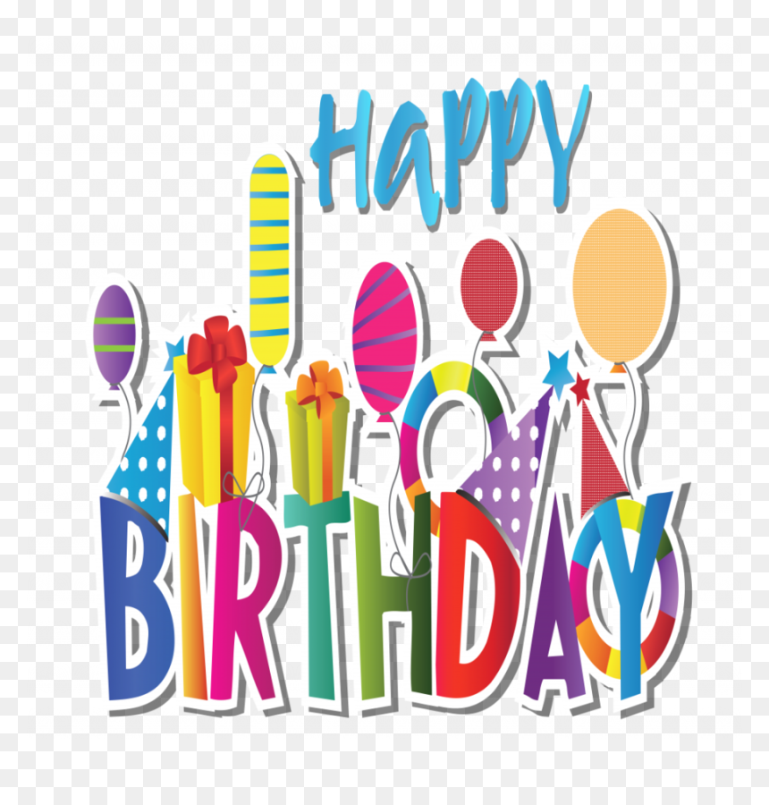 Download Line Birthday Free Clipart Birthday Clip Art - Transparent Background Happy Birthday Clip Art, HD Png Download - birthday clipart png