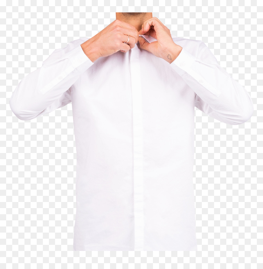 Man Buttoning Shirt - Standing, HD Png Download - suit and tie png