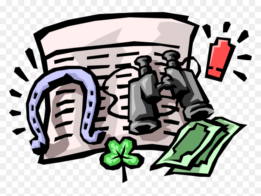 Vector Illustration Of Sport Of Horse Racing Horseshoe,, HD Png Download - horseshoe vector png