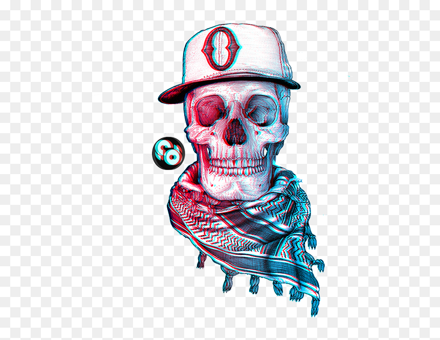 Png 3d Skulls, Transparent Png - 3d skull png