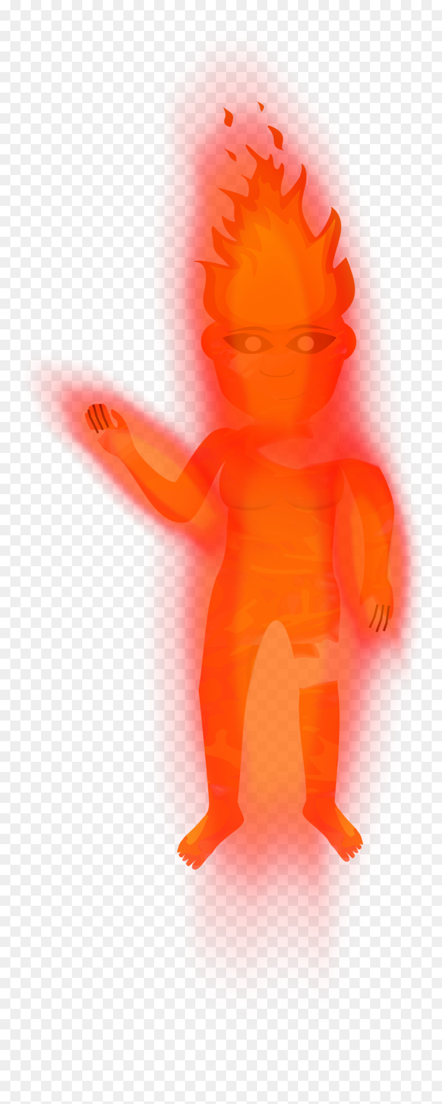 Transparent Cartoon Flame Png - Clip Art, Png Download - cartoon flame png