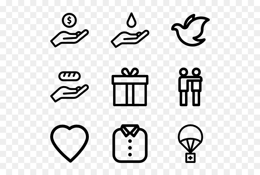 Free Charity Icon Download - Charity Icon, HD Png Download - donate icon png