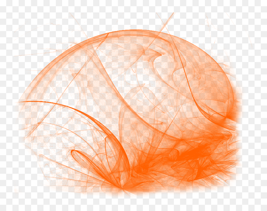 Efeito Fumaça Laranja Png, Transparent Png - orange smoke png