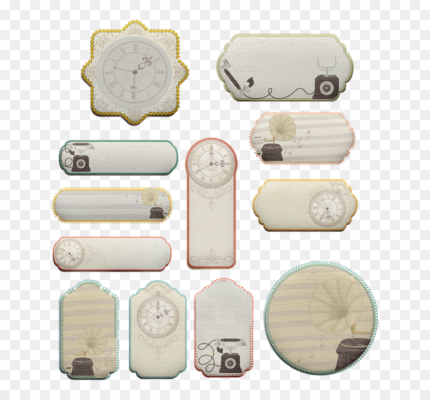Label, HD Png Download - vintage label png