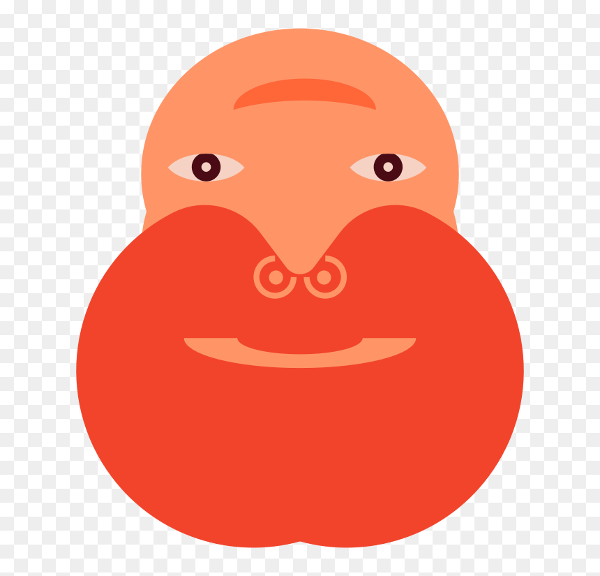 Barba Rossa - Man, HD Png Download - barba png