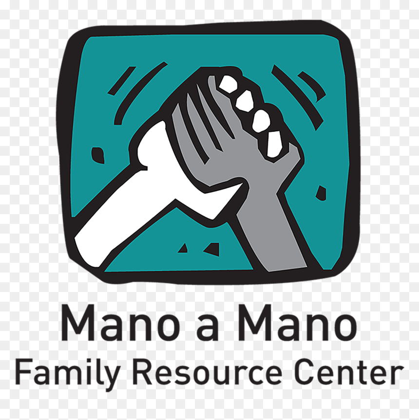 Logo Copy - Mano A Mano Family Resource Center Round Lake Park, HD Png Download - mano png