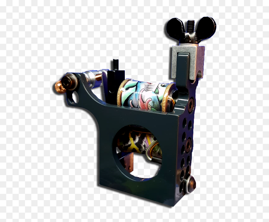 Cube-alu02 - Tattoo Machine, HD Png Download - tattoo machine png