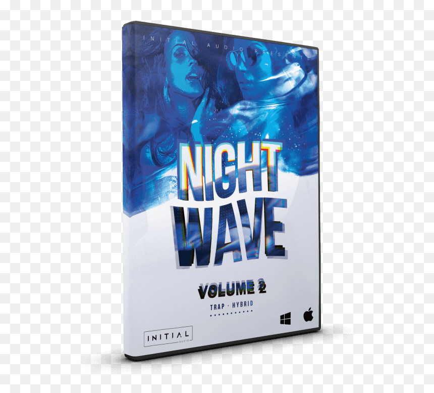 Initial Audio Nightwave - Flyer, HD Png Download - audio wave png