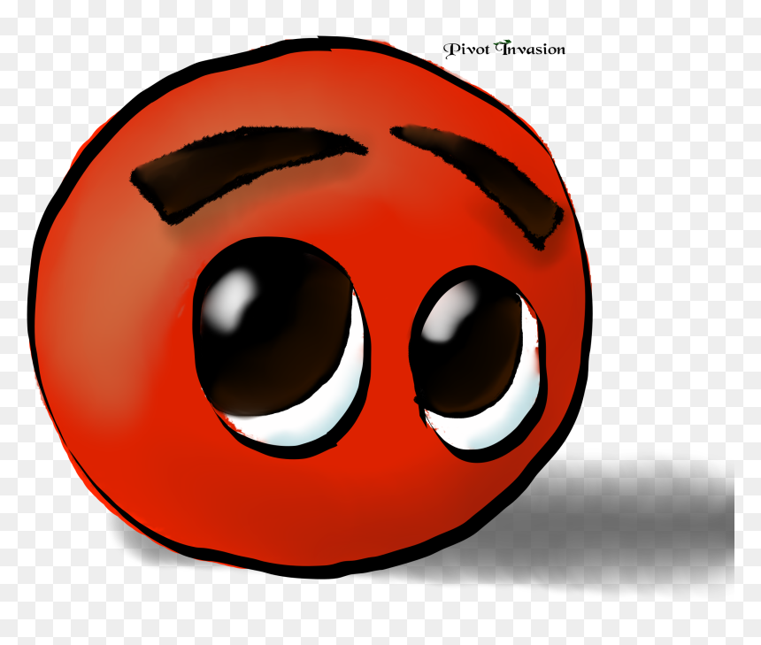 Circle, HD Png Download - red ball png