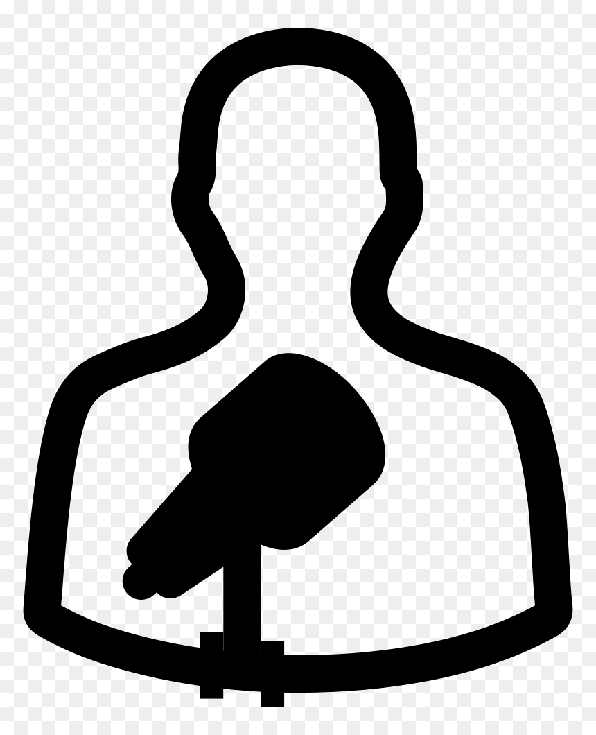 Singer, HD Png Download - singer silhouette png