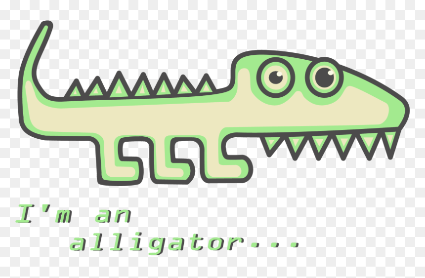 I´m An Alligator, HD Png Download - aligator png