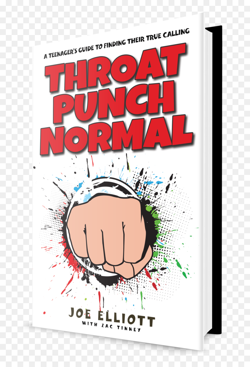 Tpn Book Cover High Def - Punch Hand, HD Png Download - teenager png