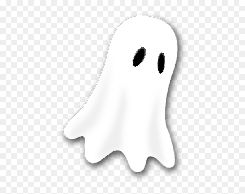 Ghost Clipart - Ghost Clipart Black Background, HD Png Download - ghost clipart png