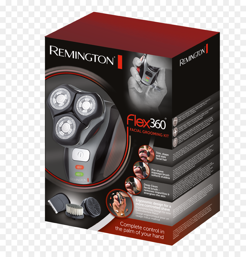 Remington Beard Trimmer Barba , Png Download - Remington Flex 360 Grooming Kit, Transparent Png - barba png