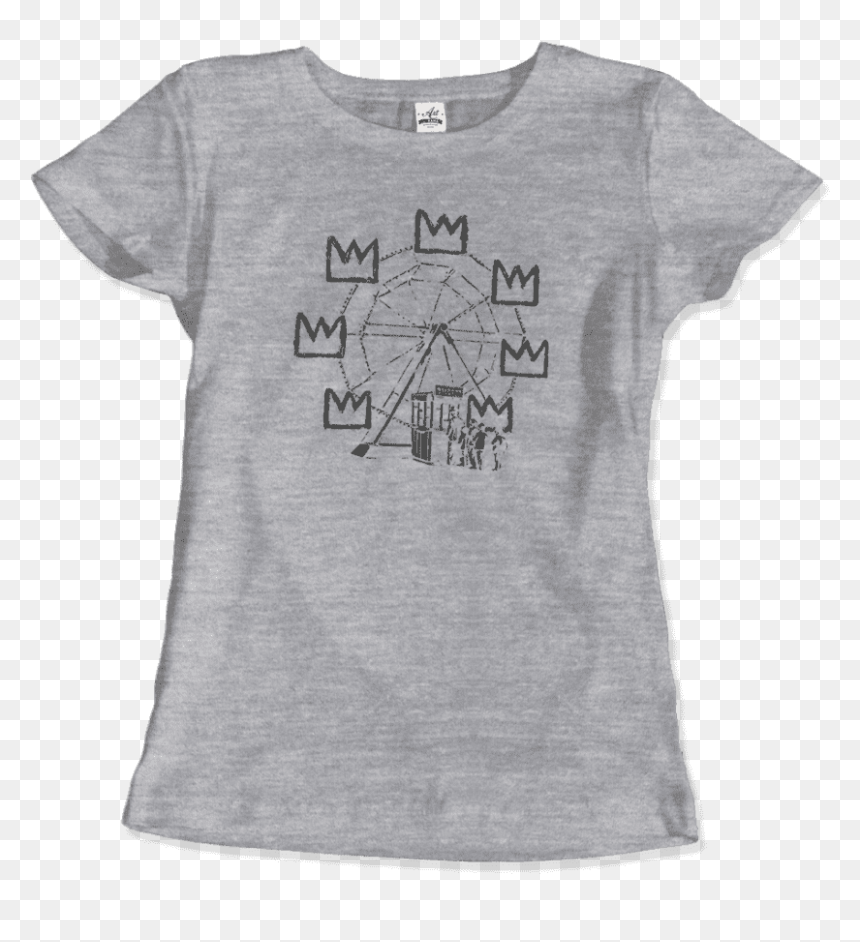 Kpop T Shirts, HD Png Download - basquiat crown png