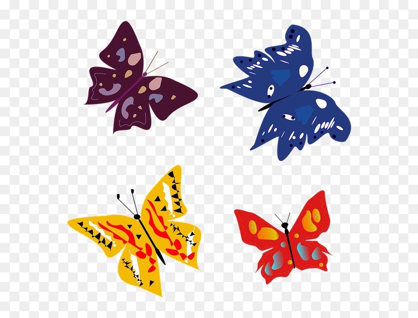 Butterfly, HD Png Download - butterfly vector png