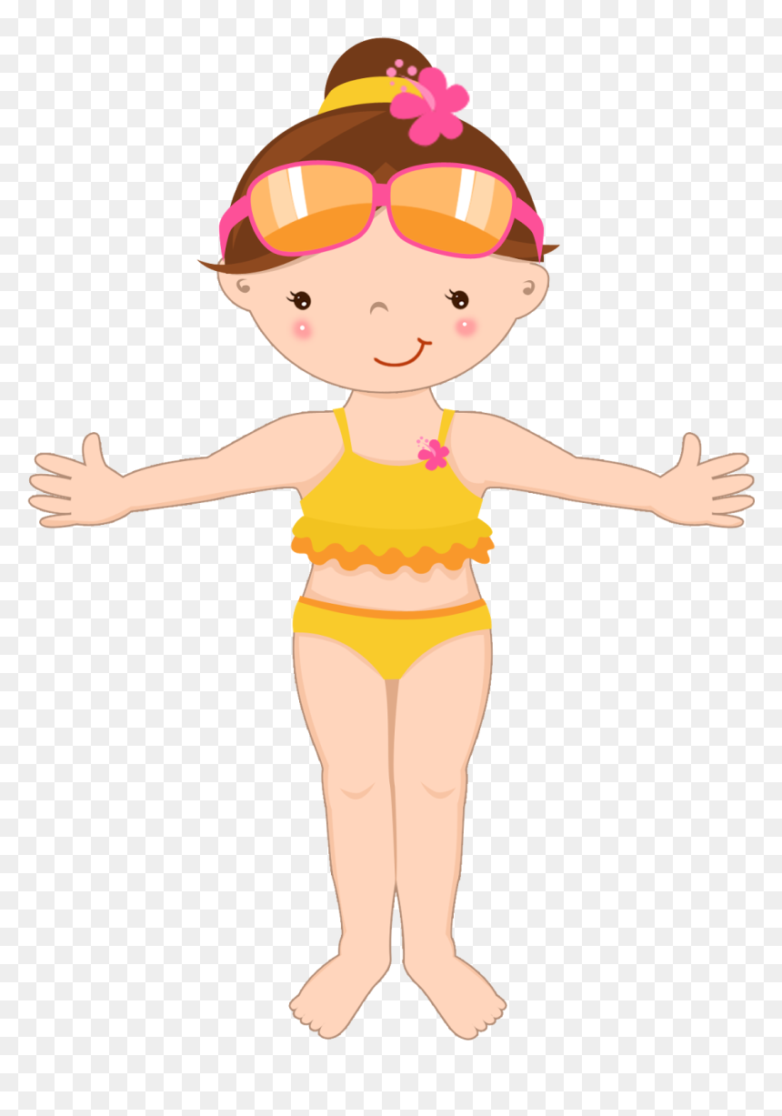 Enjoying The Beach Clipart - Clip Art, HD Png Download - beach clipart png
