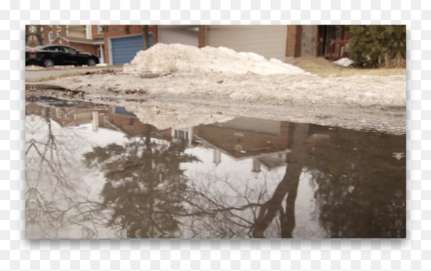 Winter Checklist - Snow, HD Png Download - water puddle png