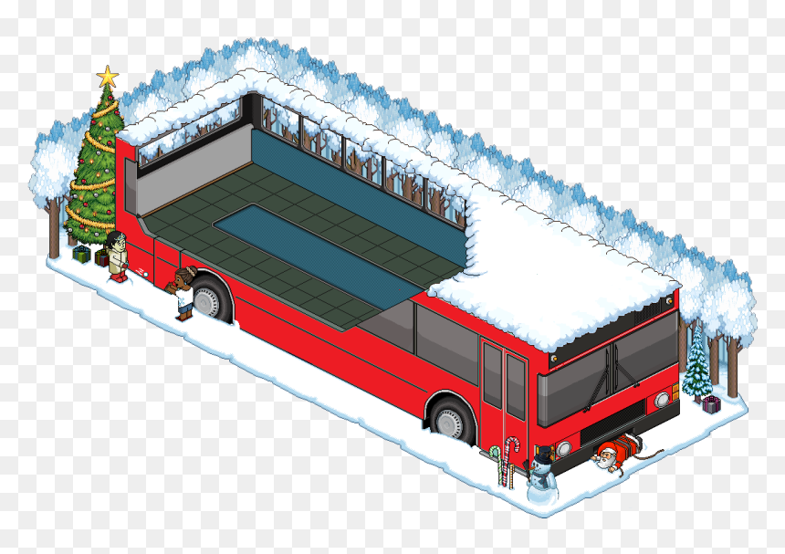 Infobus Natal - Habbo Bus, HD Png Download - natal png