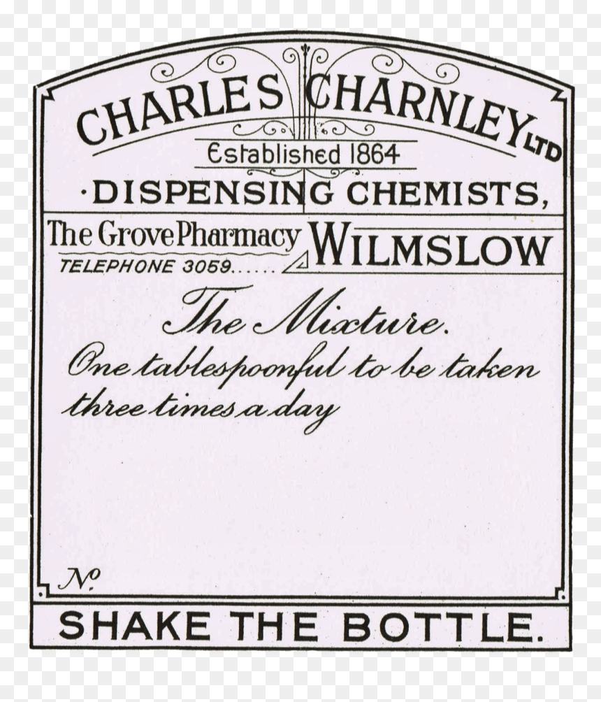 Document, HD Png Download - vintage label png