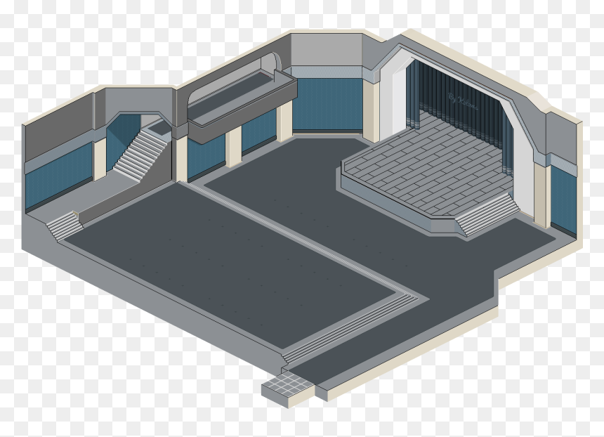 1397480184-theatre - Background Floor Theatre Habbo, HD Png Download - theatre png