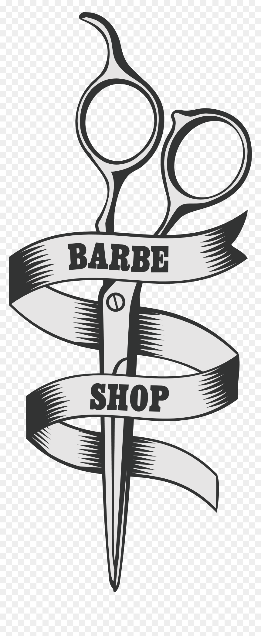 Care Scissors Modern Transprent, HD Png Download - hair logo png