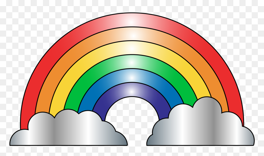 All Clear Septic And Wastewater Services Are Welcoming - Rainbow Clipart, HD Png Download - nuvem png