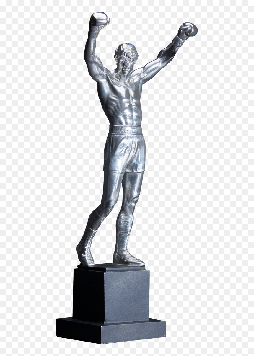Rocky Balboa Pewter Statue - Rocky Balboa Statue Png, Transparent Png - rocky png