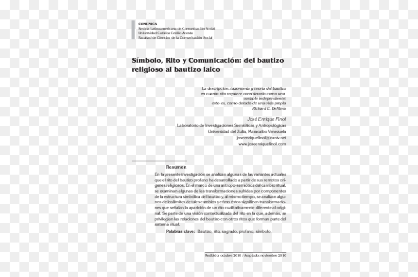 Document, HD Png Download - bautizo png