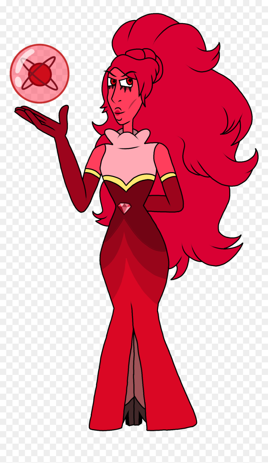 Cartoon, HD Png Download - red diamond png