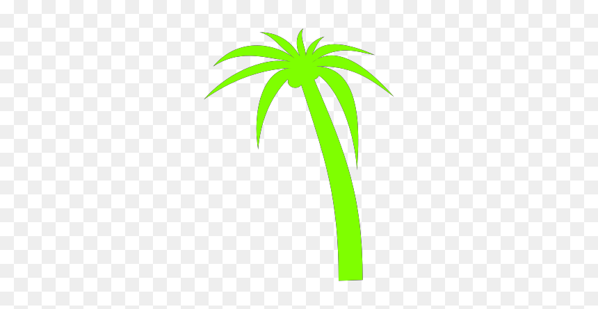 Palm Tree Clip Art, HD Png Download - palm tree clip art png